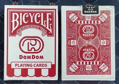 Bicycle Dom Dom burger chain playing cards from Japan/USPC
