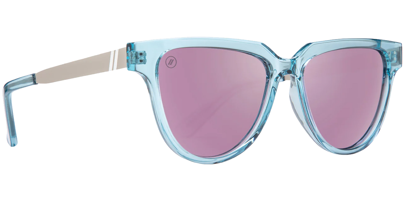 Женские солнцезащитные очки Blenders Mixtape с поляризацией Кошачий глаз и зеркальными линзами - 206031 4890₽