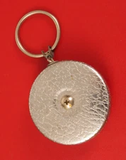 VINTAGE KEY BAK BACK PULL CHAIN RETRACTABLE KEY CHAIN  WORKS GREAT RARE !!!  