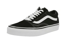 VANS Old Skool Black White Canvas Sneakers Men Women Shoes