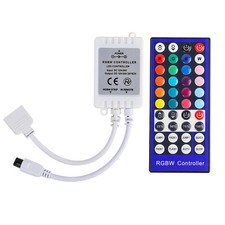 RGBW IR Remote Controller for SMD 5050 RGBW/RGBWW 5 Pin LED Strip Lights 40 Keys