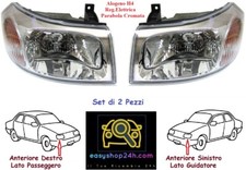 SET 2 FARO FANALE PROIETTORE ANTERIORE PER FORD TRANSIT 2000 2006 H4 CROMATO