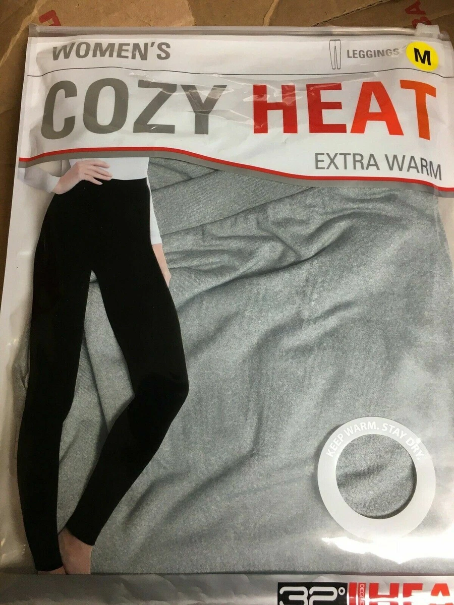 32 Degrees Cozy Heat Underwear Leggings TLF9L887ME Medium H.Sleet