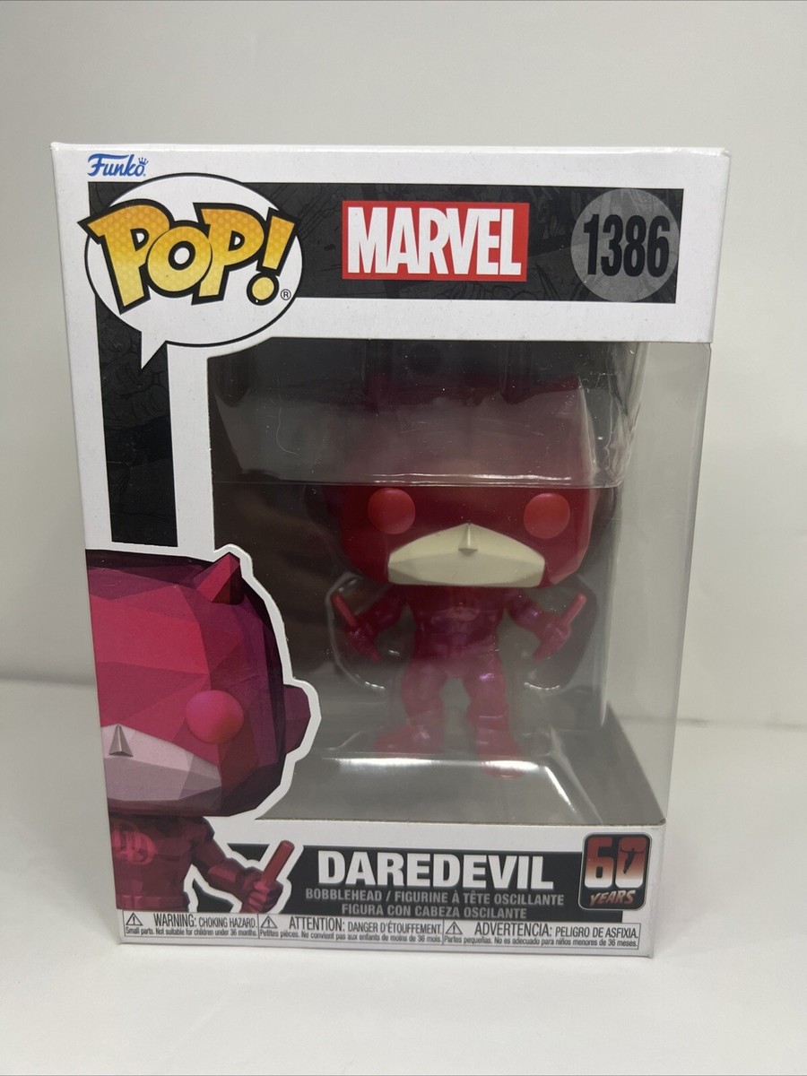 Marvel Funko Pop! Daredevil 60th Anniversary Facet Vinyl Figure
