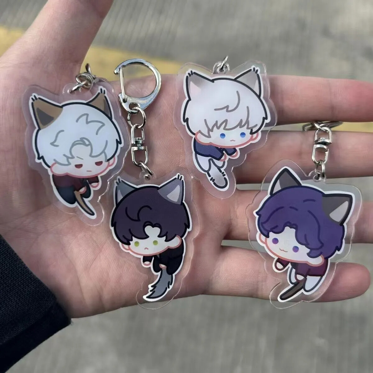 2024 Cat Card Love and Deepspace Rafayel Zayne Xavier Acrylic