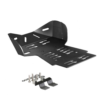 Black Skid Plate Engine Low Guard Bash Cover For KAWASAKI KLX140/L/G 2009-2024