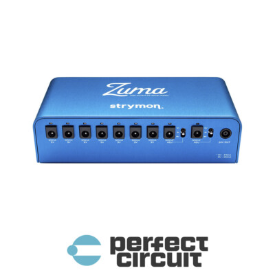 Strymon Zuma High Powered DC Power Supply EFFECTS - NEW - PERFECT CIRCUIT