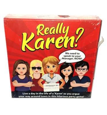 Really Karen? Board Game / Adult party game  2022 Become a Karen  SEALED