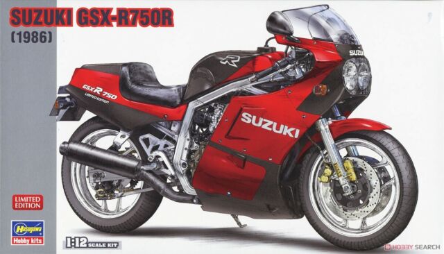 Hasegawa 1/12 Suzuki Gsx-r750r 1986 Model Kit Japan 21730 for sale online