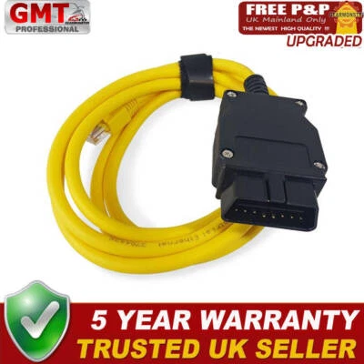 GEARMONSTER For BMW Ethernet to OBD Enet Cable E-SYS IcoM Coding F/G-Series