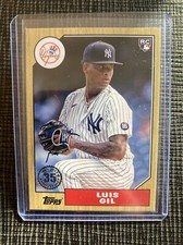 2022 Topps 1987 Baseball Luis Gil Rookie #T87-3