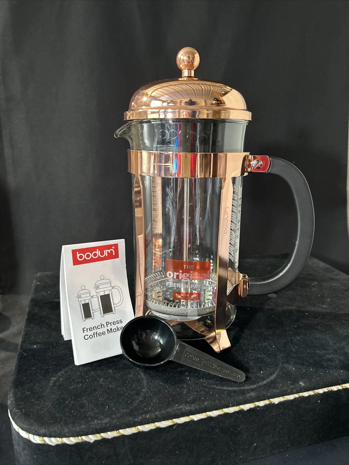 Bodum French Press Coffee Maker With Paperwork And Original Sticker Out Of Box