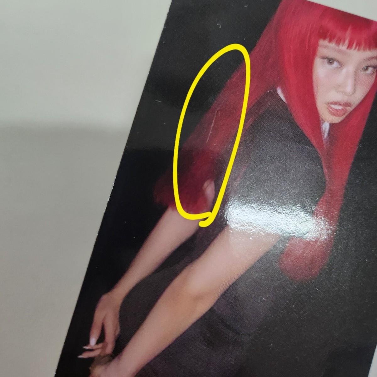 Jennie The 1st Studio Album Ruby Official Photocard Postcard