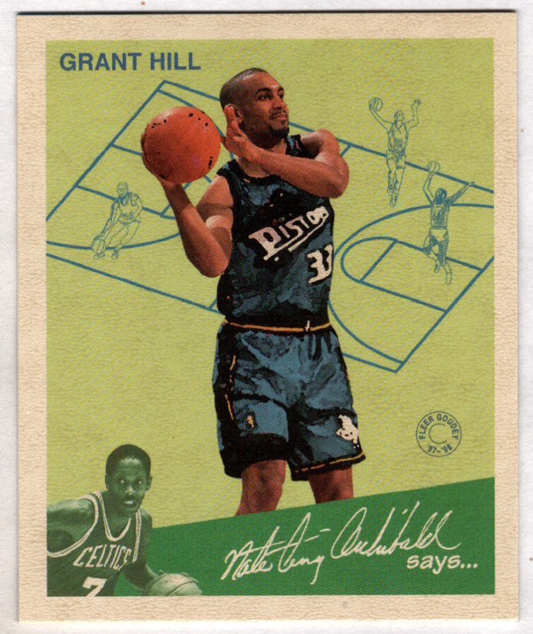 Grant Hill 1997-98 Fleer Goudey Greats 