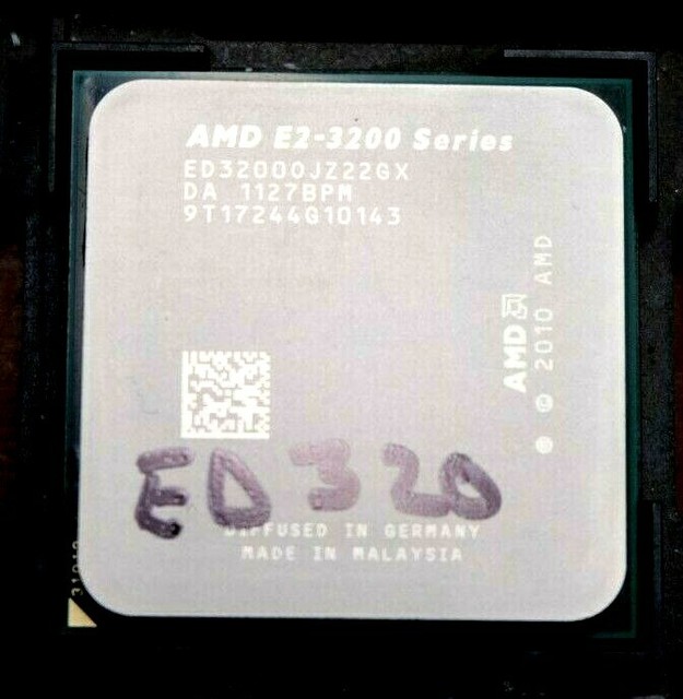 Amd Ed30ojz22gx E2 30 Series Socket Fm1 2 4ghz Desktop Cpu For Sale Online Ebay