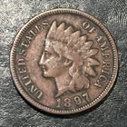 1897 Indian Cent - High Quality Scans #J695