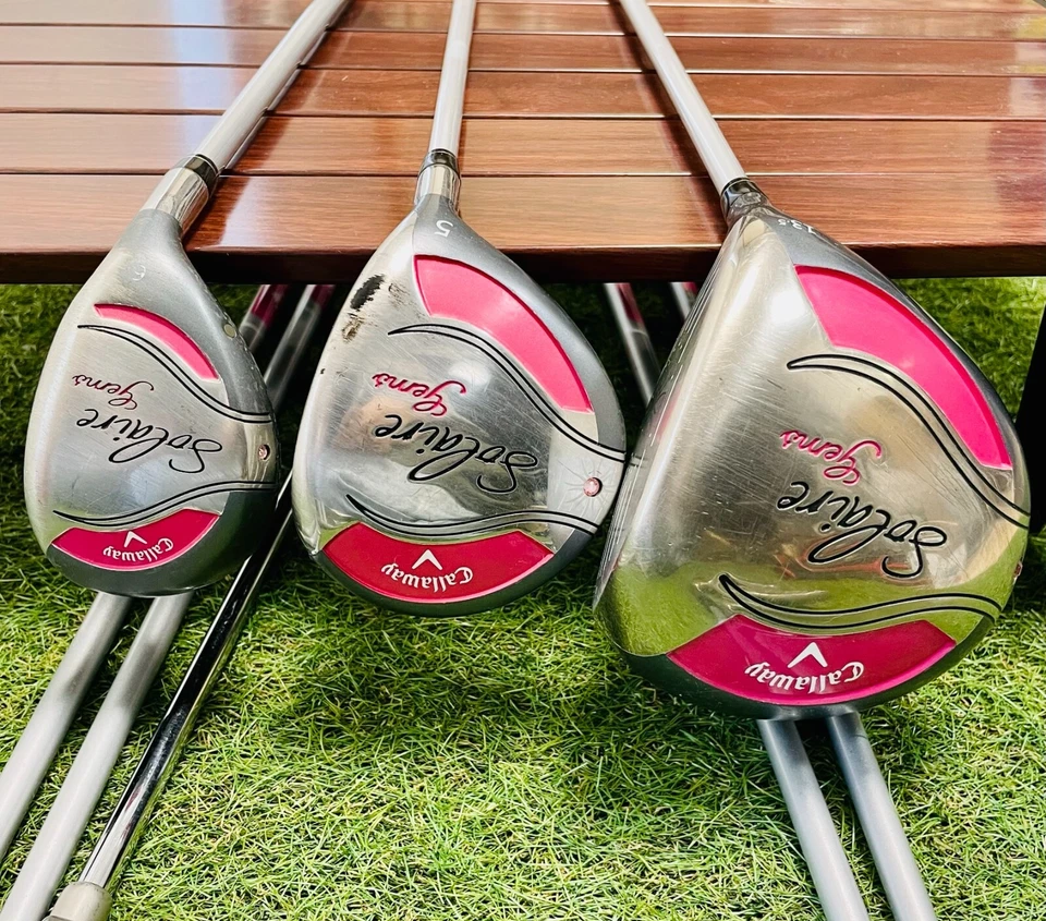 Women Callaway Fullset Solaire 1w5w6ut Iron 79PS 8pics L Flex Golf Club Ladies - Image 2 of 4