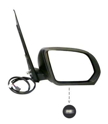 pour Mercedes V-KLASSE W447 Rétroviseur extérieur à électrique Droite Pliable - Photo 1/4