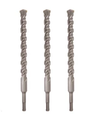 SDS-Plus Rotary Hammer Drill Bit 3Pc 9/16"x6" Carbide Tip Drill Masonry Cocnrete