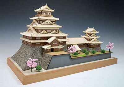 Woody Joe 1/150 広島城模型 ウッディジョー 1/150 広島城 木製模型 組み立てキット from JP | eBay