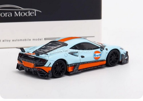 AM 1/64 Scale For Ferrari MANSORY F8XX Gulf Diecast car Model Toy Gift NIB - Picture 5 of 6