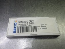 SECO Carbide Grooving/Parting Inserts QTY10 1...