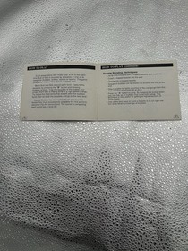 Nintendo NES Taito Bubble Bobble Instruction Manual ONLY