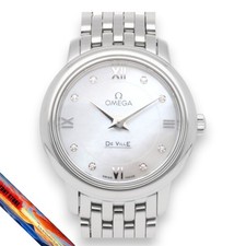 Omega Ladies Devil Prestige Quartz Watch Stainless Steel 1 Year Warranty