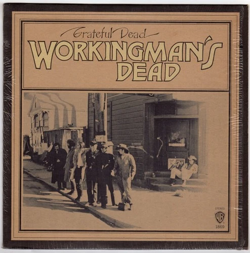 Grateful Dead Workingman's Dead LP 1st Pressing 1970, Upside-down back, WS 1869