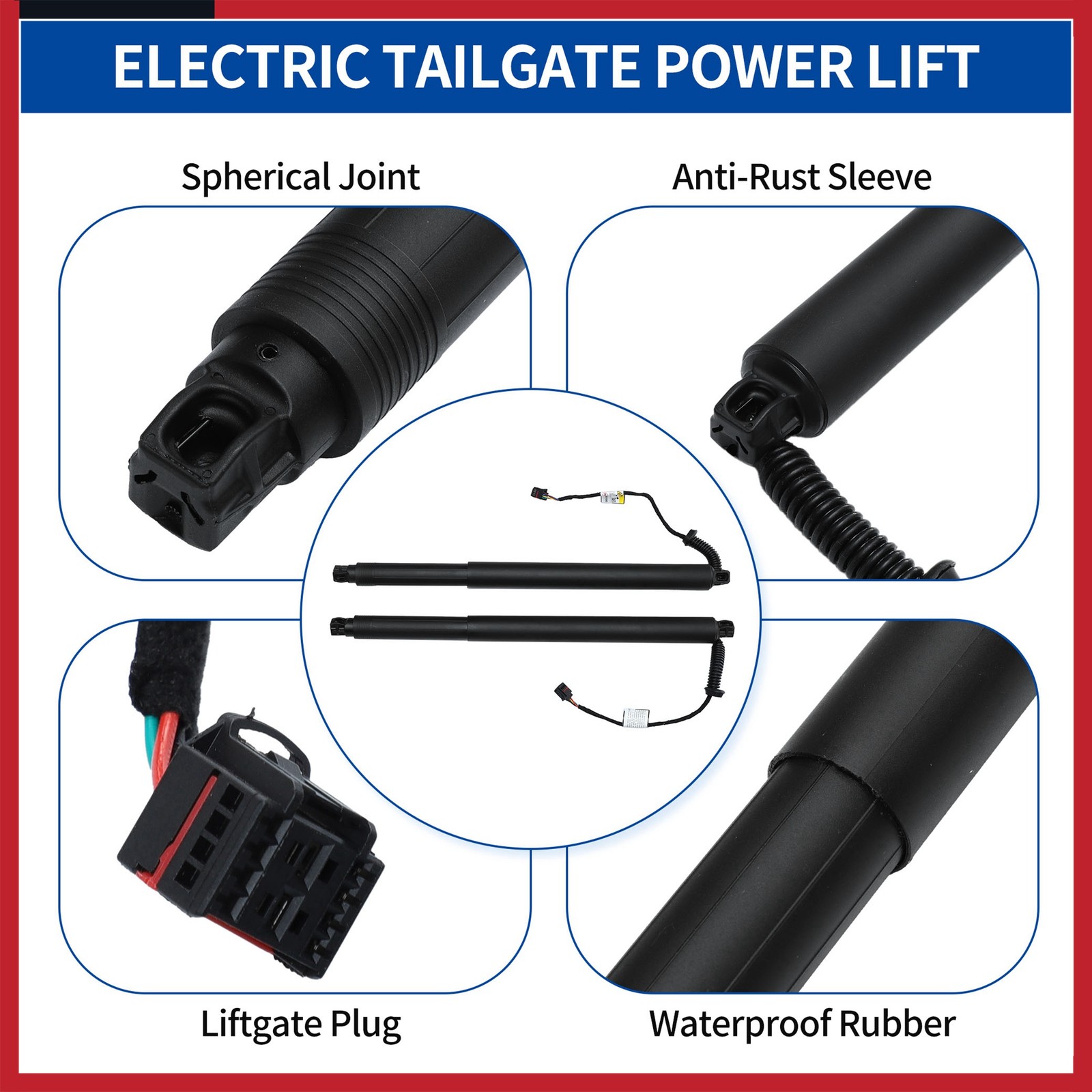 Rear LH RH Tailgate Power Lift Support for Kia Sorento 2016-2020 81770C5100