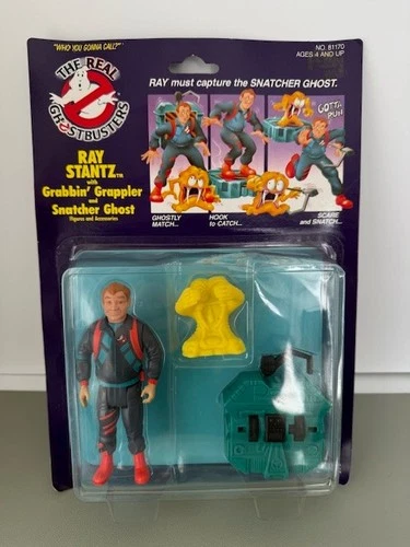 Vintage Ghostbusters Ray Stantz Grabbin Grappler Snatcher Ghost Kenner Sealed