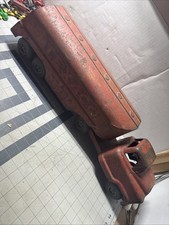 Vintage Buddy L Texaco Tanker Truck Pressed Steel 24 Long.