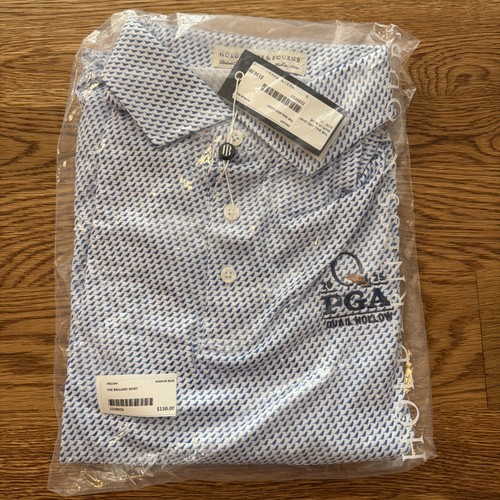 Holderness & Bourne The Ballard Polo Shirt Mens XL 2025 PGA Quail Hollow Blue