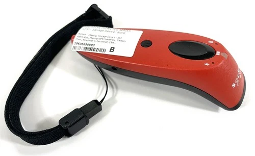 Socket Mobile SocketScan S700 1D Bluetooth Barcode Scanner Red - See Description