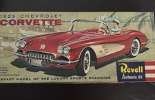 Vintage Revell Model Kit - 1959 Chevrolet Corvette H1232139 125 Scale