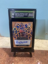 2024-25 Panini Mosaic Scripts NBA Orange Fluorescent Mosaic /25 Kenny Sky Walker