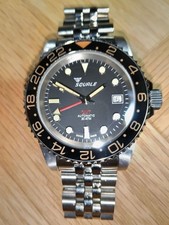 Orologio uomo SQUALE 30 ATMOS GMT Y1545 40mm di JP usato buone condizioni