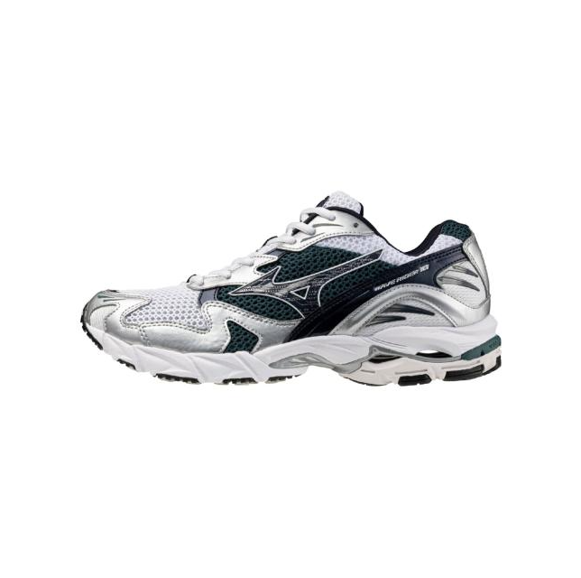 Mizuno Wave Rider 10 D1GA210415 Men's Sneakers US 5-12 White Green