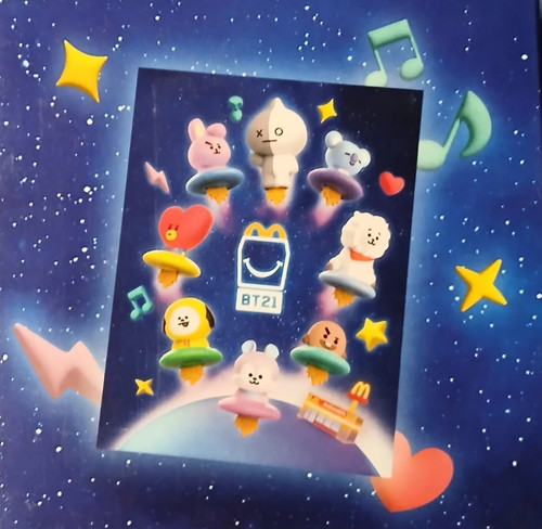 2026 McDonald’s BT21 X BTS Single or Set Drop Down Menu (PICK) Unopened NEW n Bx