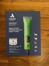 Andis UltraEdge AGC Super 2-Speed Green Clipper 10 Blade New Open Box