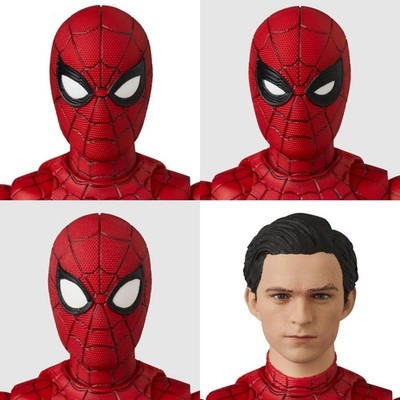 MEDICOM TOY MAFEX No.262 SPIDER-MAN NEW RED & Blue Suit | eBay