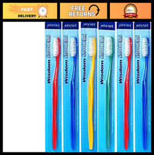 Extra Hard Smokers Toothbrush - 6 Pack, Assorted Colors, Oral Care Essential