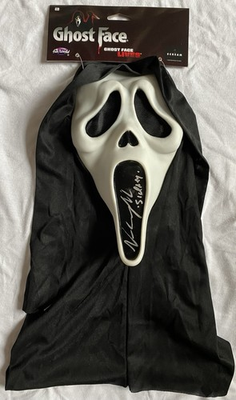 #ad NEVE CAMPBELL SIGNED AUTOGRAPHED SCREAM GHOST FACE MASK $149.99