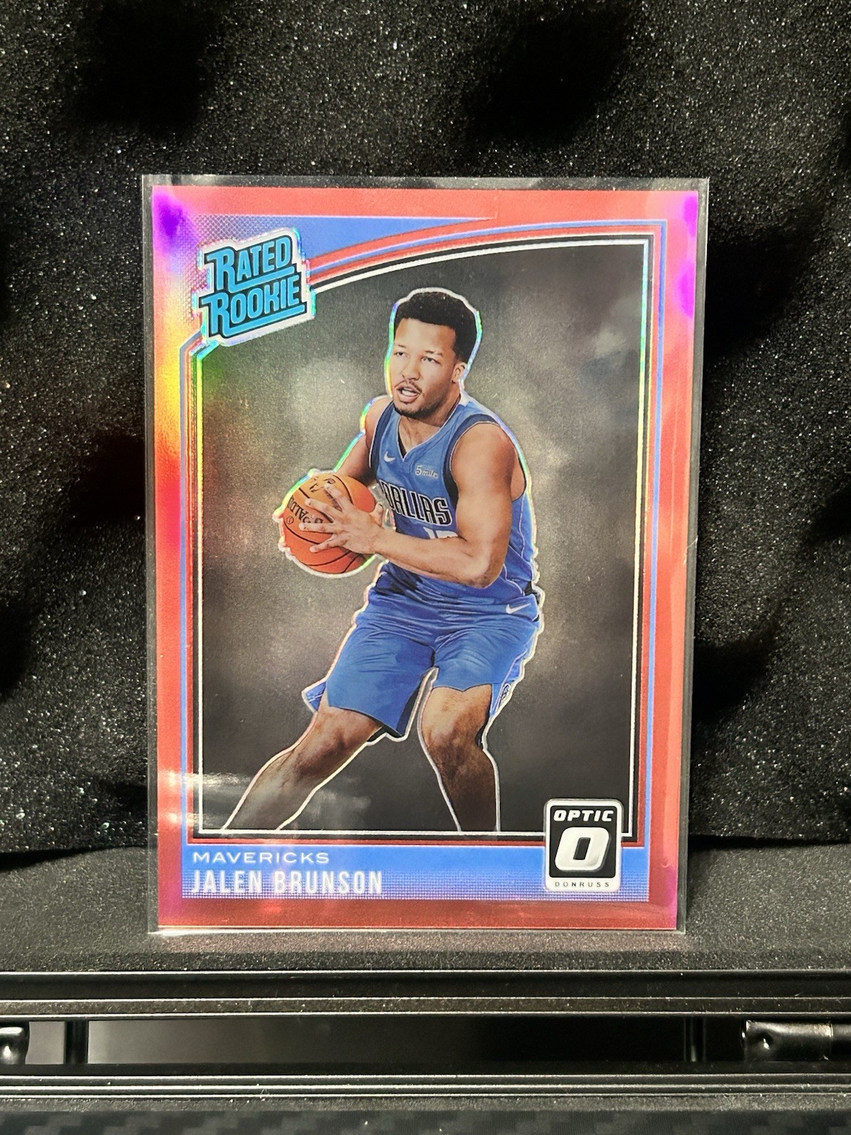 2018-19 Panini Donruss Optic - Rated Rookie Jalen Brunson #179 Red Prizm /99 RC