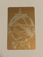 The Venetian/Palazzo Resort Hotel Casino Las Vegas “Gold Glitter” Room Key Card.