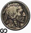 1924-D Buffalo Nickel, Semi-Key Date