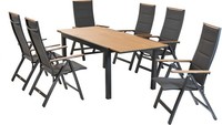 Mx GartenmöBel Verona 7Tlg. TerrassenmöBel Gartengarnitur Esstischgarnitur