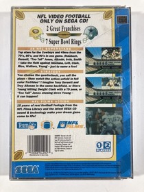 NFL's Greatest San Francisco vs Dallas 1978-1993 Sega CD (1993) Complete CIB