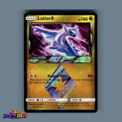 Latios 108/168 Celestial Storm Holo Prism Rare - NM-MT
