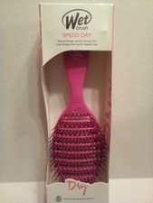 Wet Brush Speed Dry Detangler Hair Brush Hot Pink New